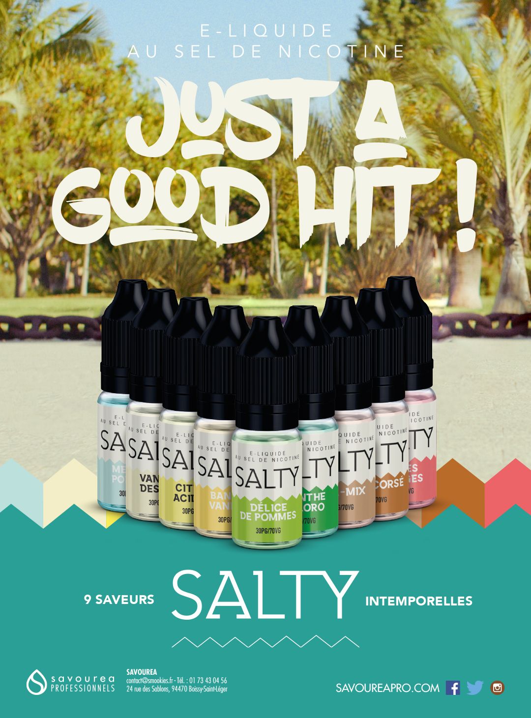 Création publicité presse salty